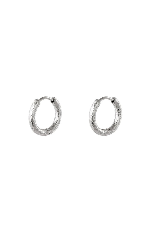 Fidèle (earrings) - silver