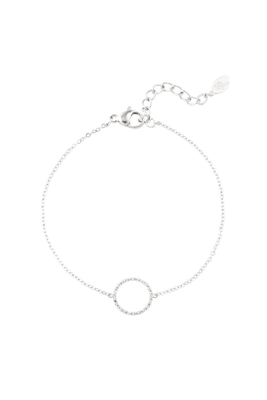 Silver circle (bracelet)