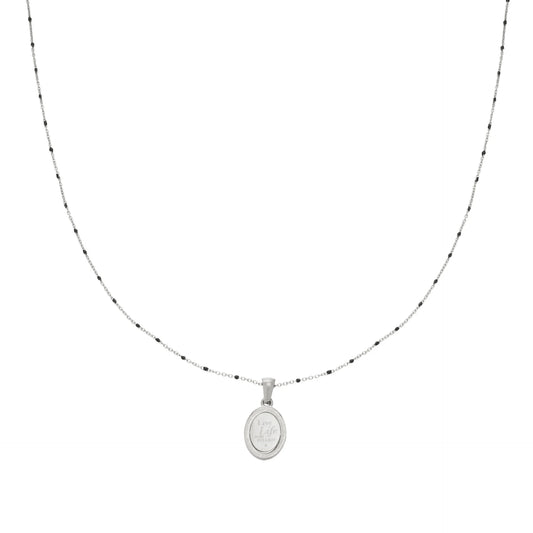 live life silver (necklace)